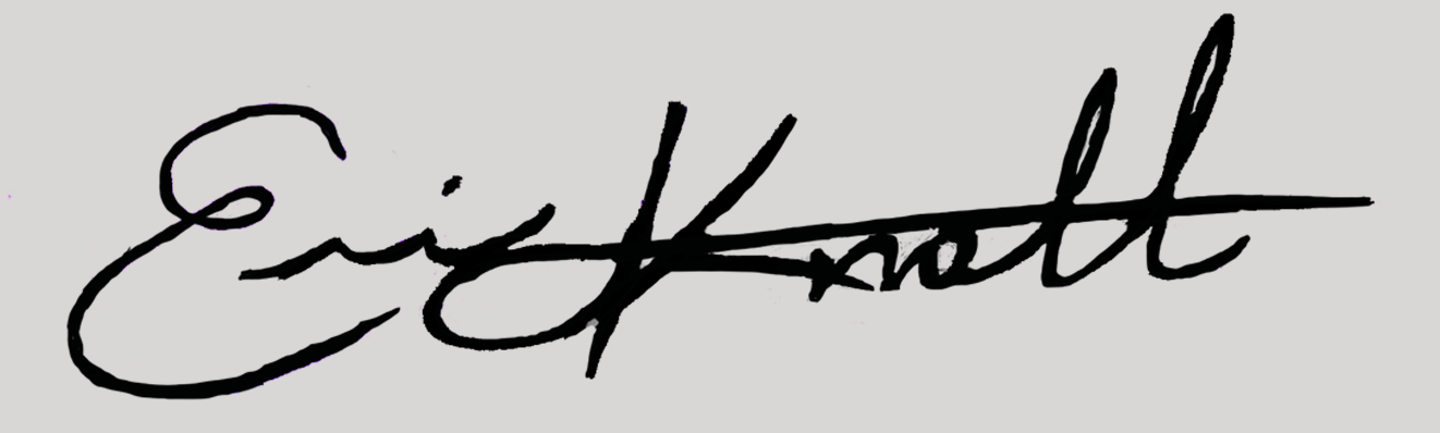 Eric Rhett Signature Eric Knott Signature Collection