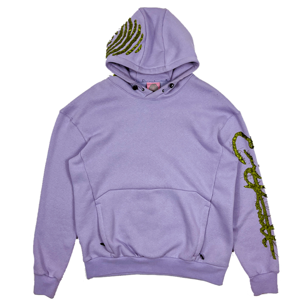 Perfect Tech Hoodie - Lavender & Laser green | Size: Medium – Eric