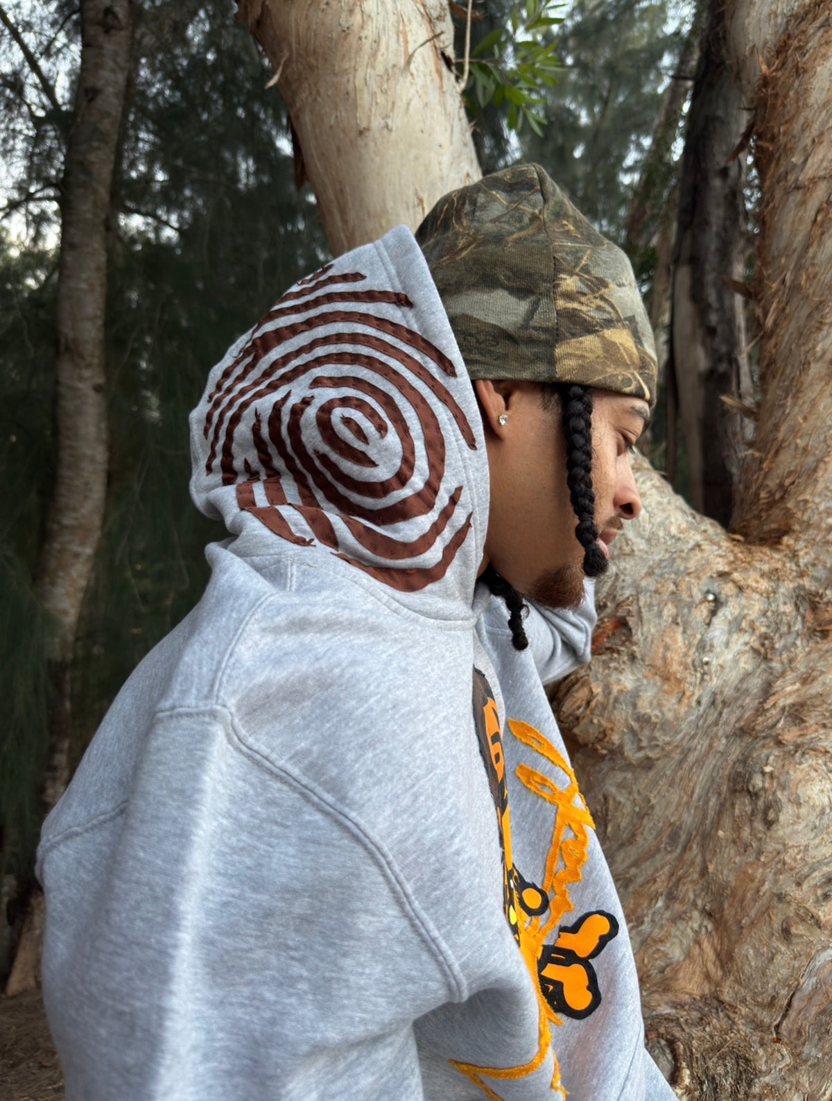 Identity Hoodie - Greyy x Bape Garfield | size Large – Eric Knott