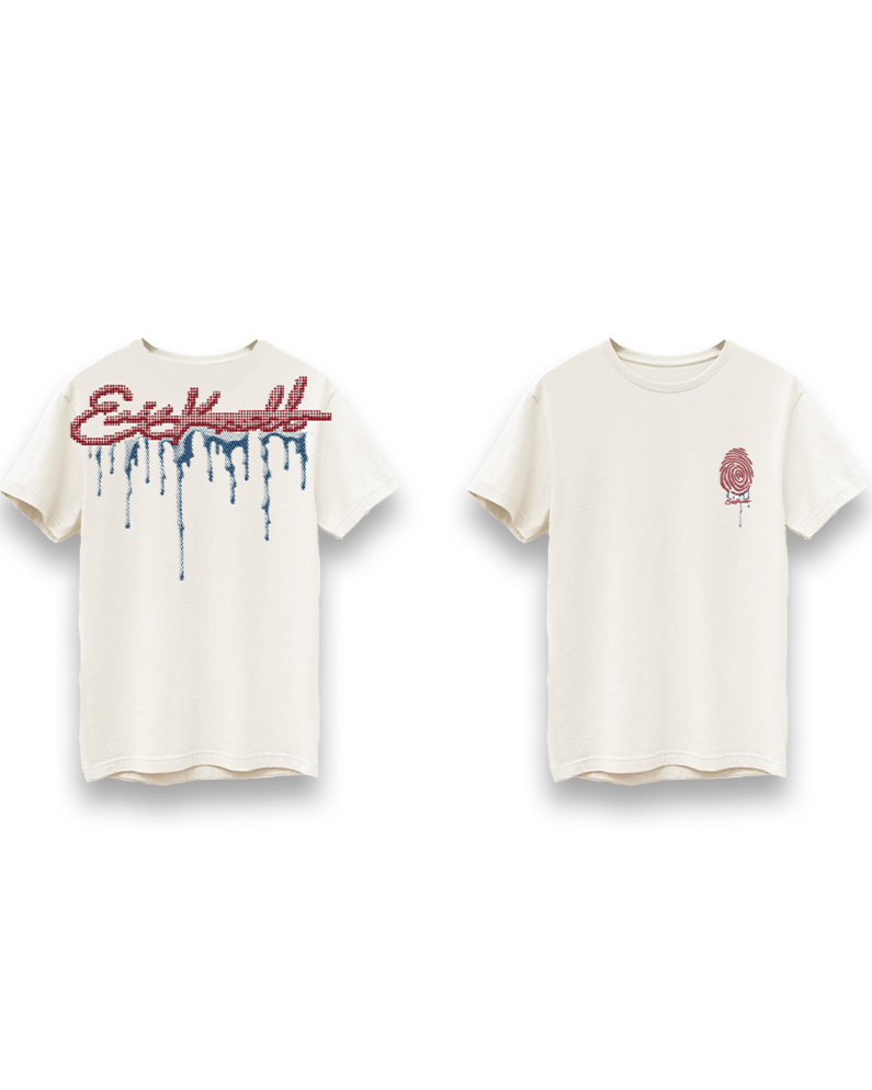 Blood Sweat & Tears Tee - Cream