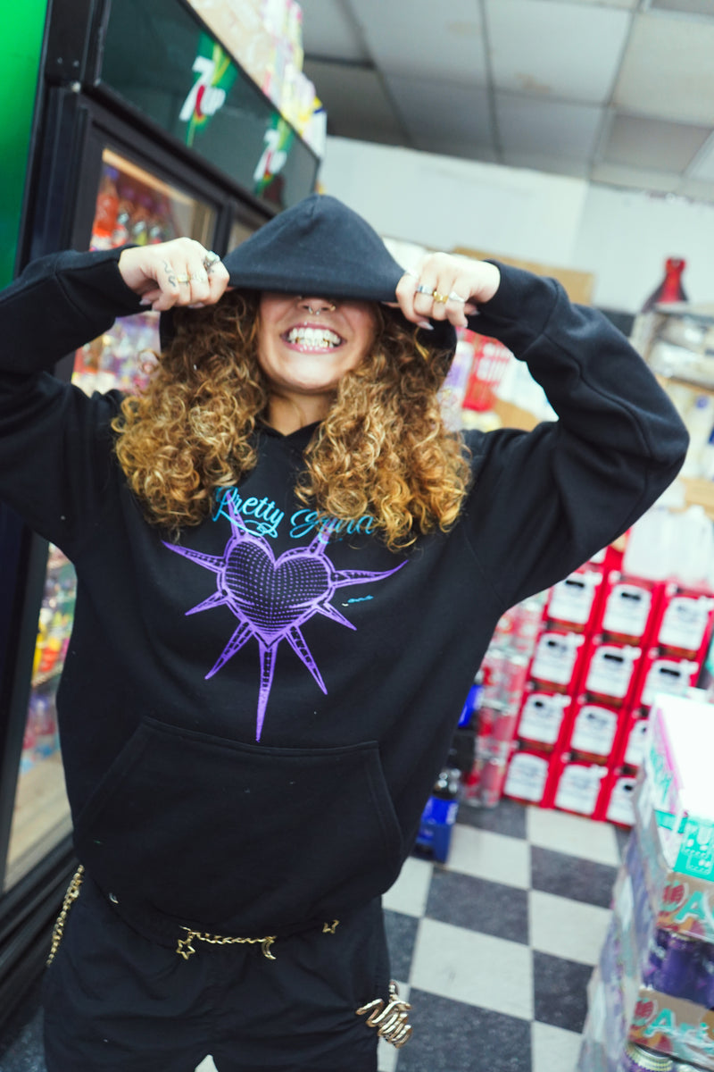 Pretty Aura Hoodie - Black