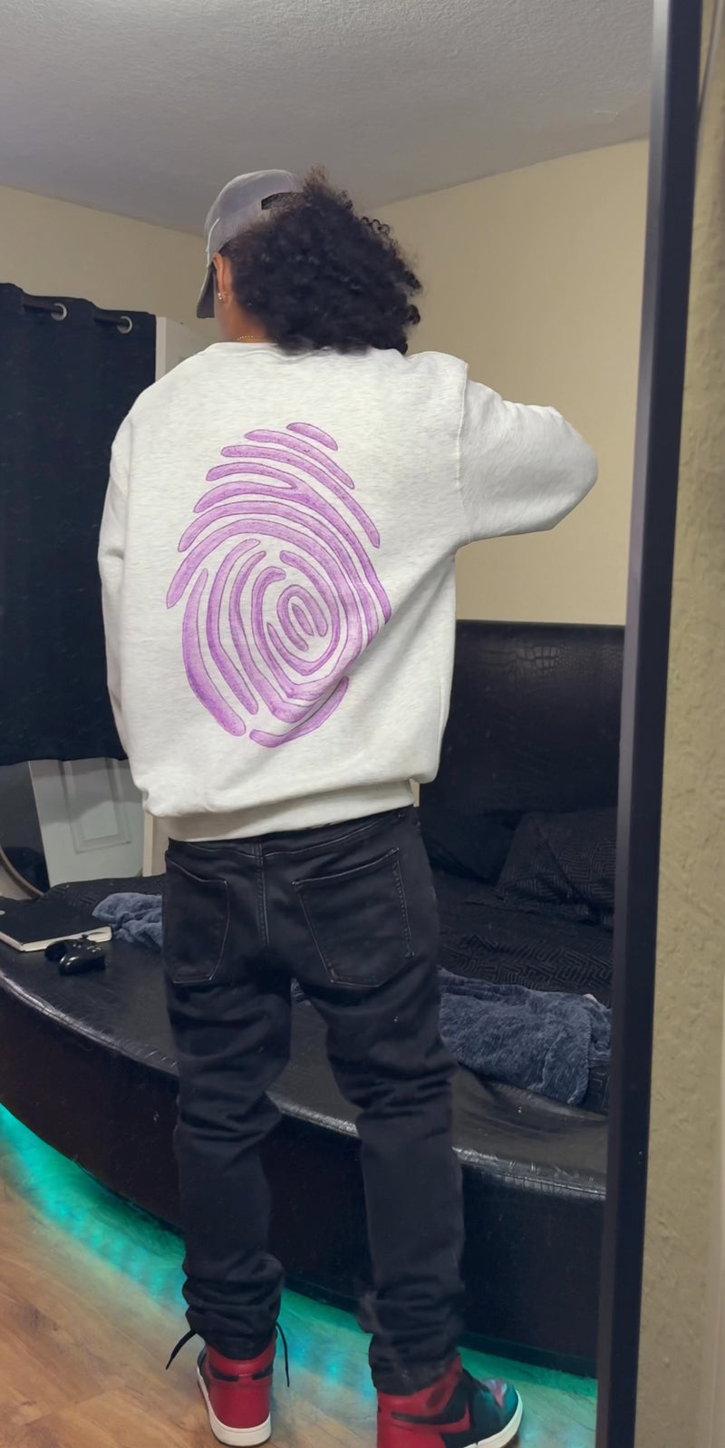 3RD Eye-dentity Crewneck Hoodie (1of1) Size L