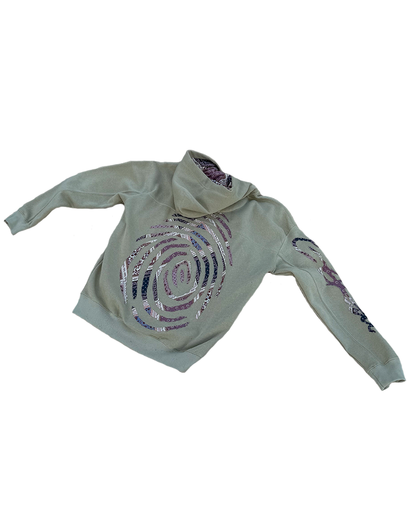 Identity hoodie (1of1)pink bandana