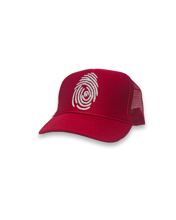 Identity Hat - Red & White