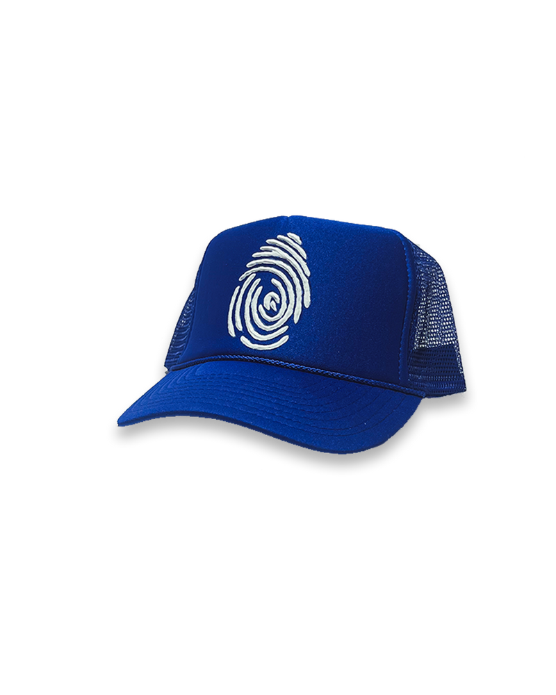 Identity Hat - Blue & White