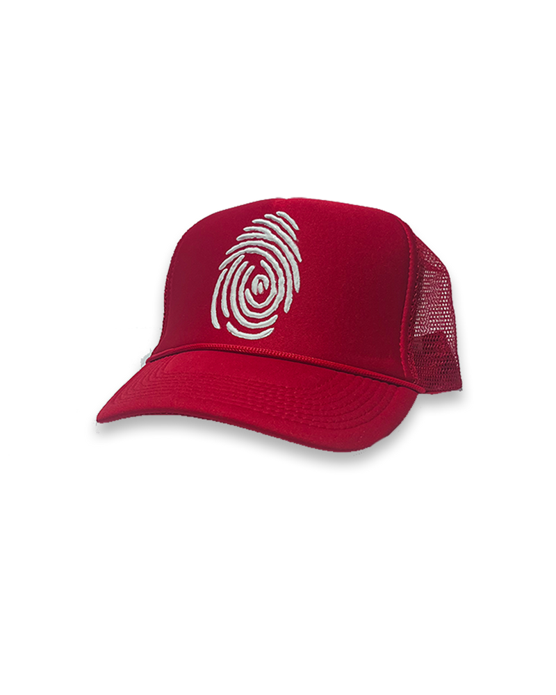 Identity Hat - Red & White