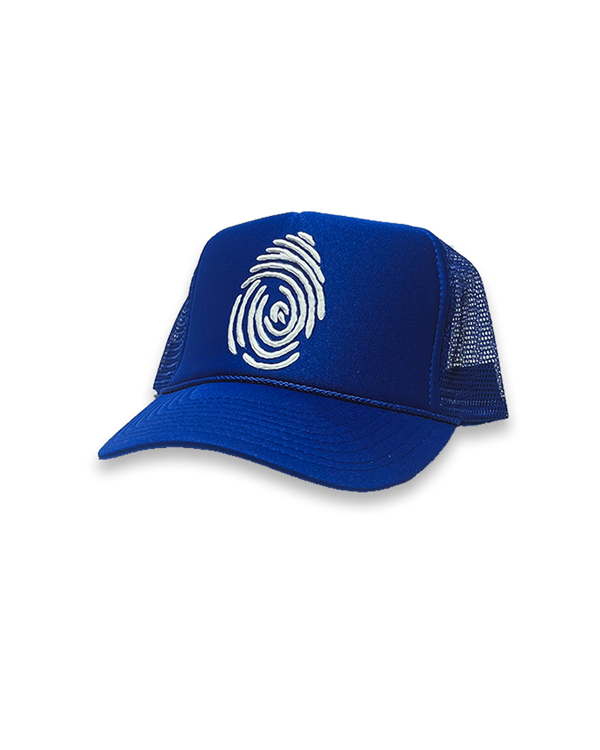 Identity Hat - Blue & White