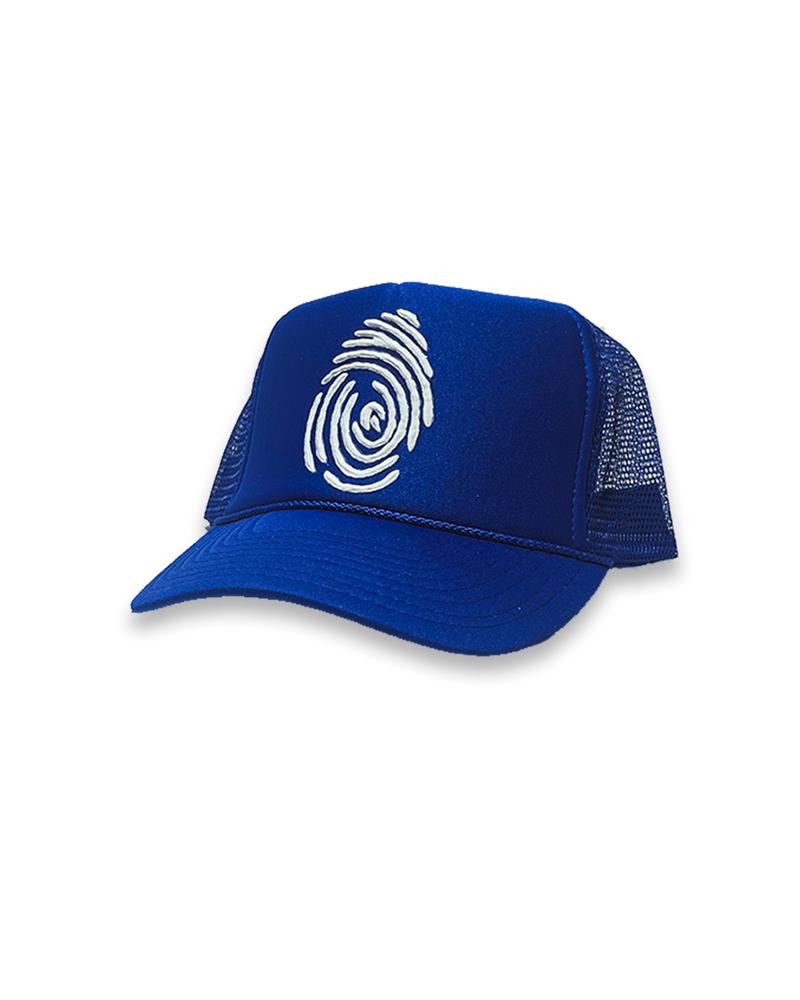 Identity Hat - Blue & White