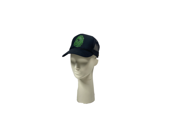 Identity Hat - Black and Green
