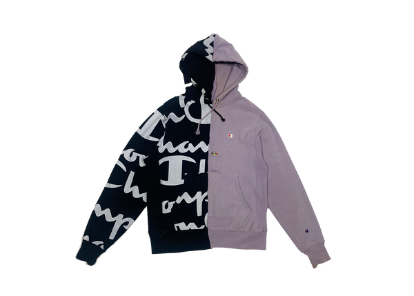 Identity Champion half & half hoodie - M  (comes with extra external hood)