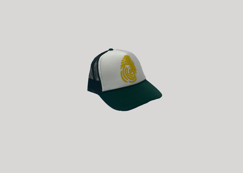 Identity Hat - Green & White