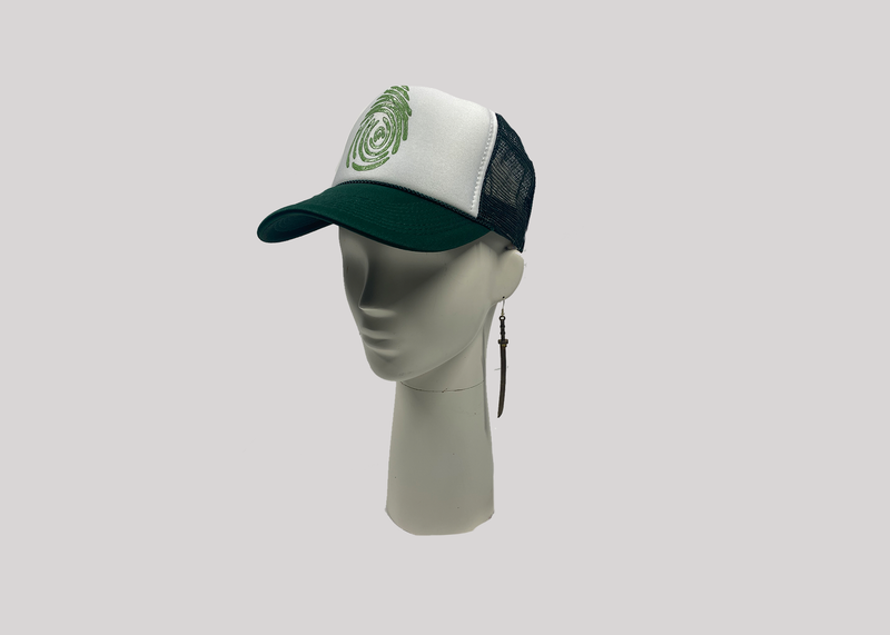 Identity Hat - Green & White