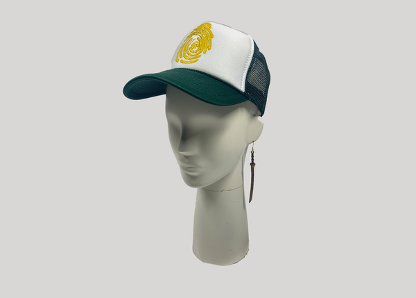 Identity Hat - Green & White