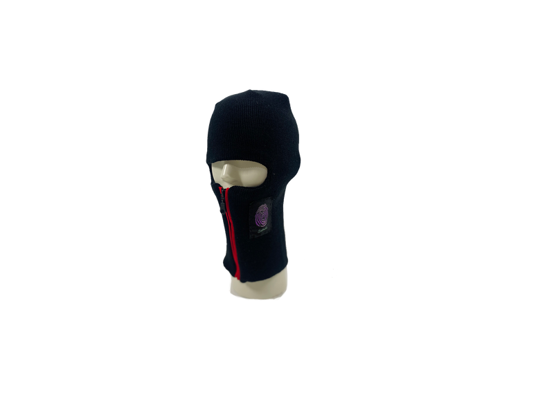 Identity Ski Mask - Black & Red