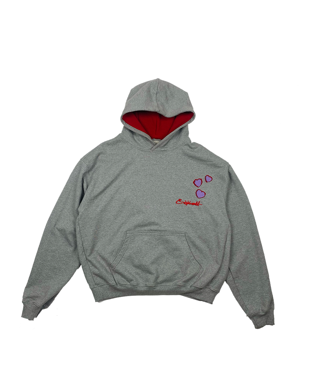 Grey childish hoodie online tgf