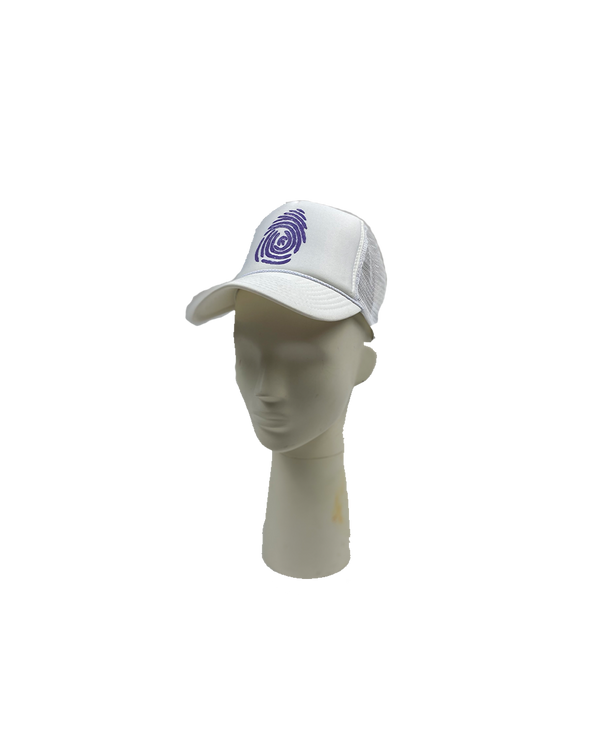 Identity hat - White & Purple