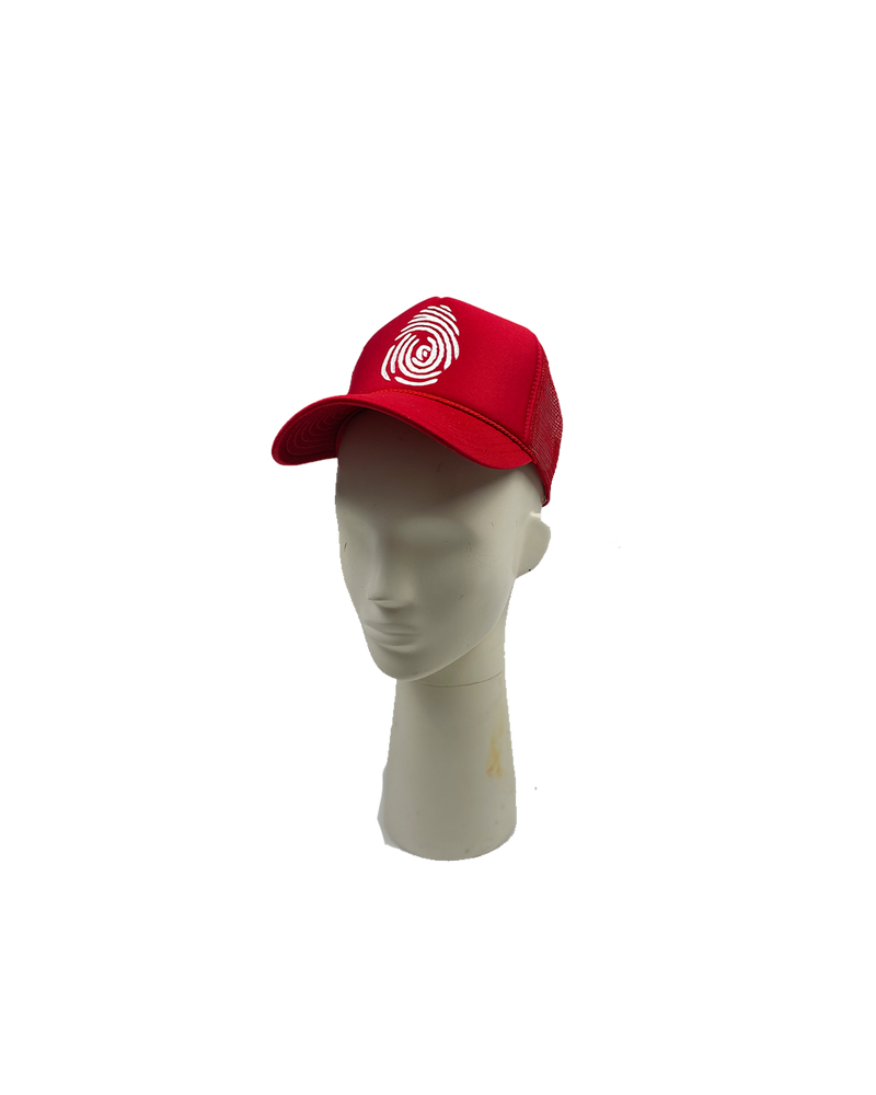 Identity Hat - Red & White