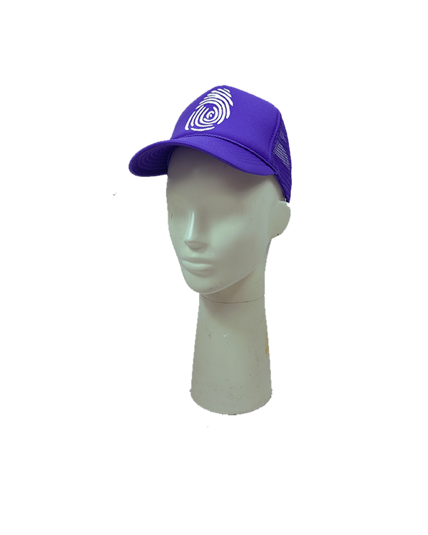 Identity Hat - Purple & White
