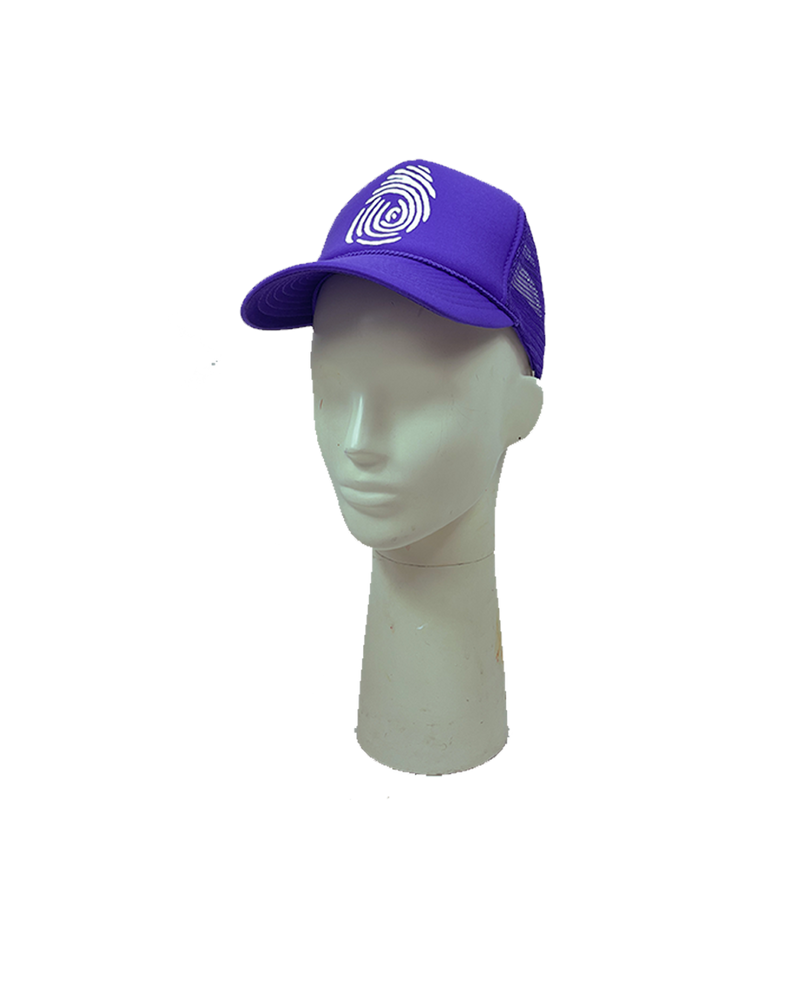 Identity Hat - Purple & White