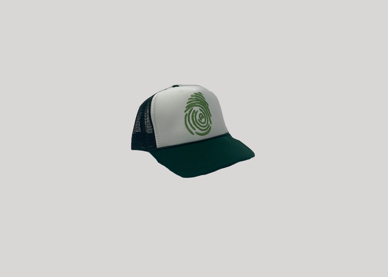 Identity Hat - Green & White