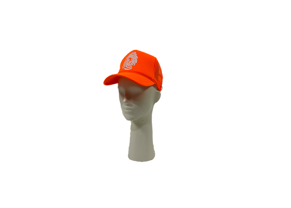 Identity Hat - Orange & White