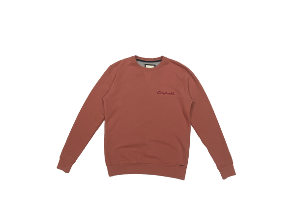 Salmon Pink Identity Crewneck - M (can also fit small)