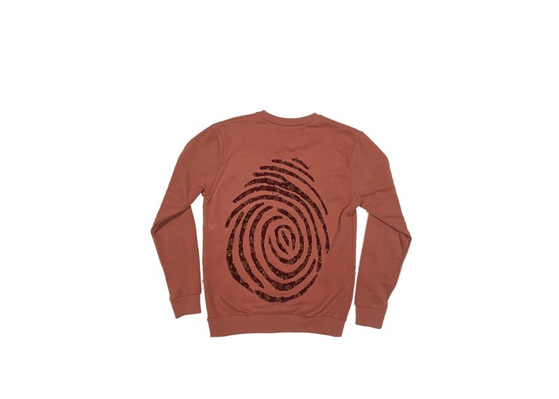 Salmon Pink Identity Crewneck - M (can also fit small)