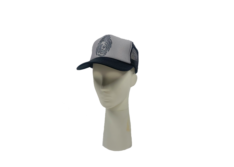 Identity Hat - Grey on Grey & Black